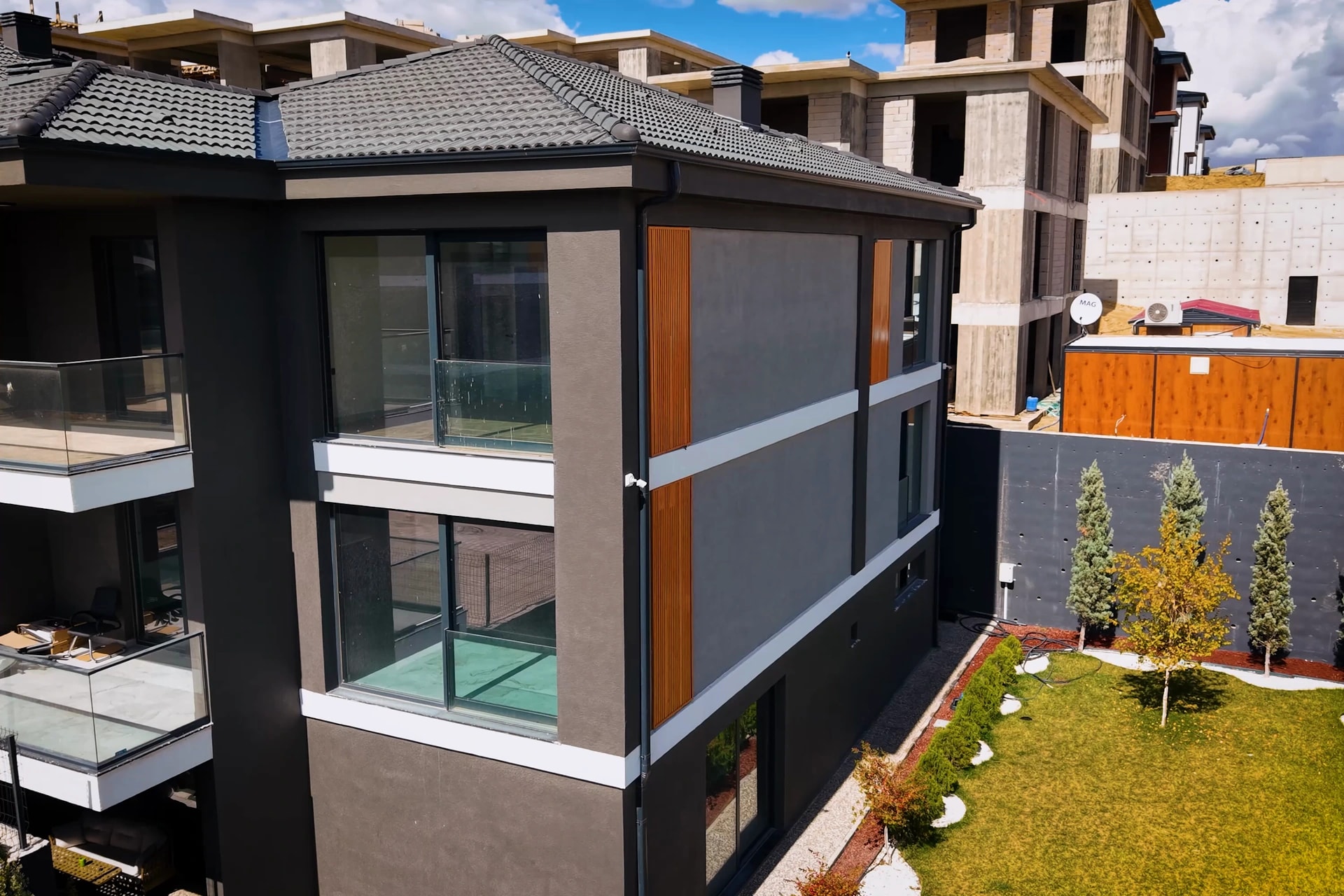 Ençağ Yapı villa mimarisi